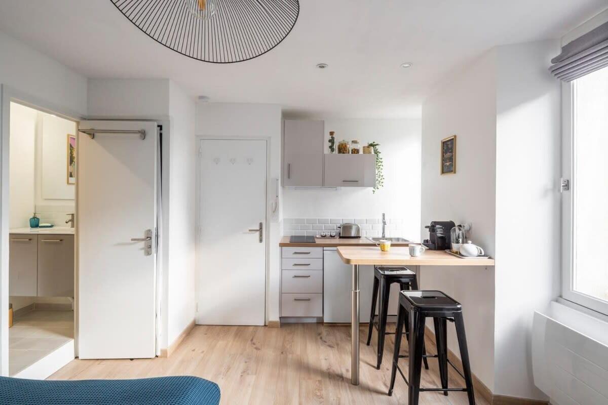 L'Eden Studio Moderne Et Lumineux Proche Centre Rennes Buitenkant foto