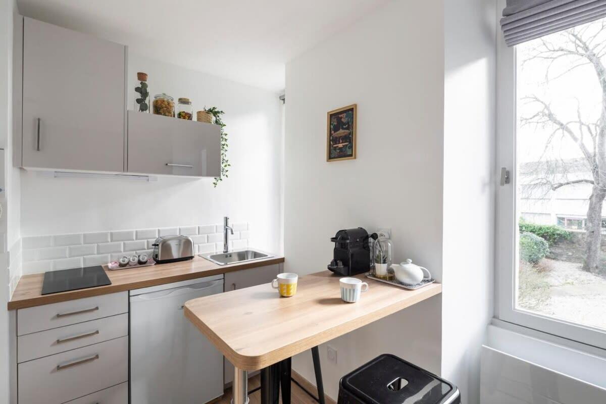 L'Eden Studio Moderne Et Lumineux Proche Centre Rennes Buitenkant foto